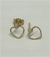 Orecchini Dédié Donna in Oro giallo Diamante 0.02 Ct ORD35089G - ORD35089G